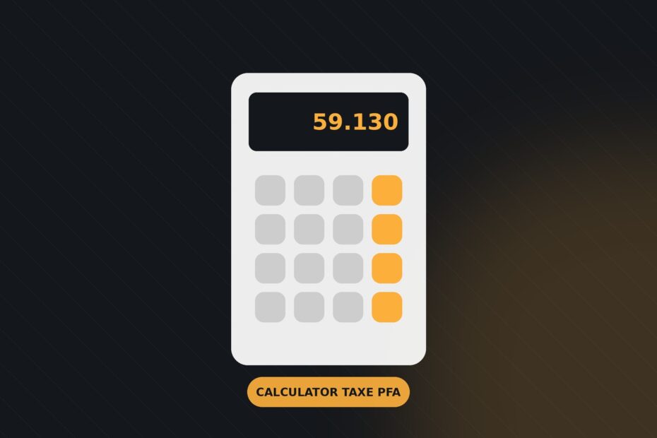 Calculator taxe PFA — CAS, CASS și impozit